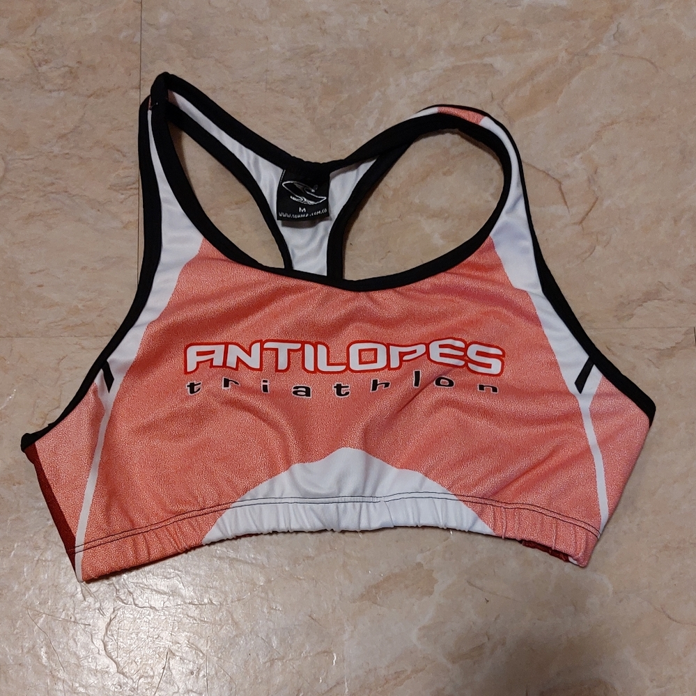 Suarez antelopes triathlon sport bra size M